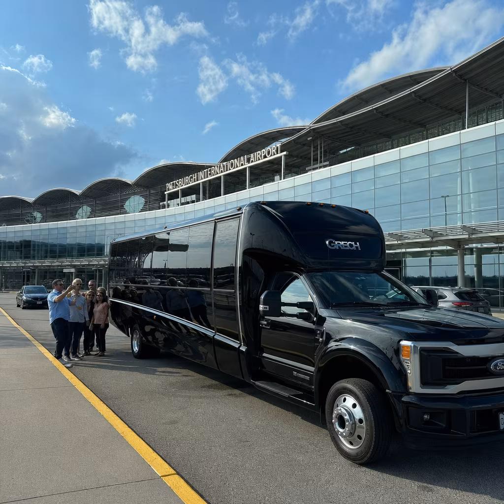 Rent a Bus to Pittsburgh International Airport