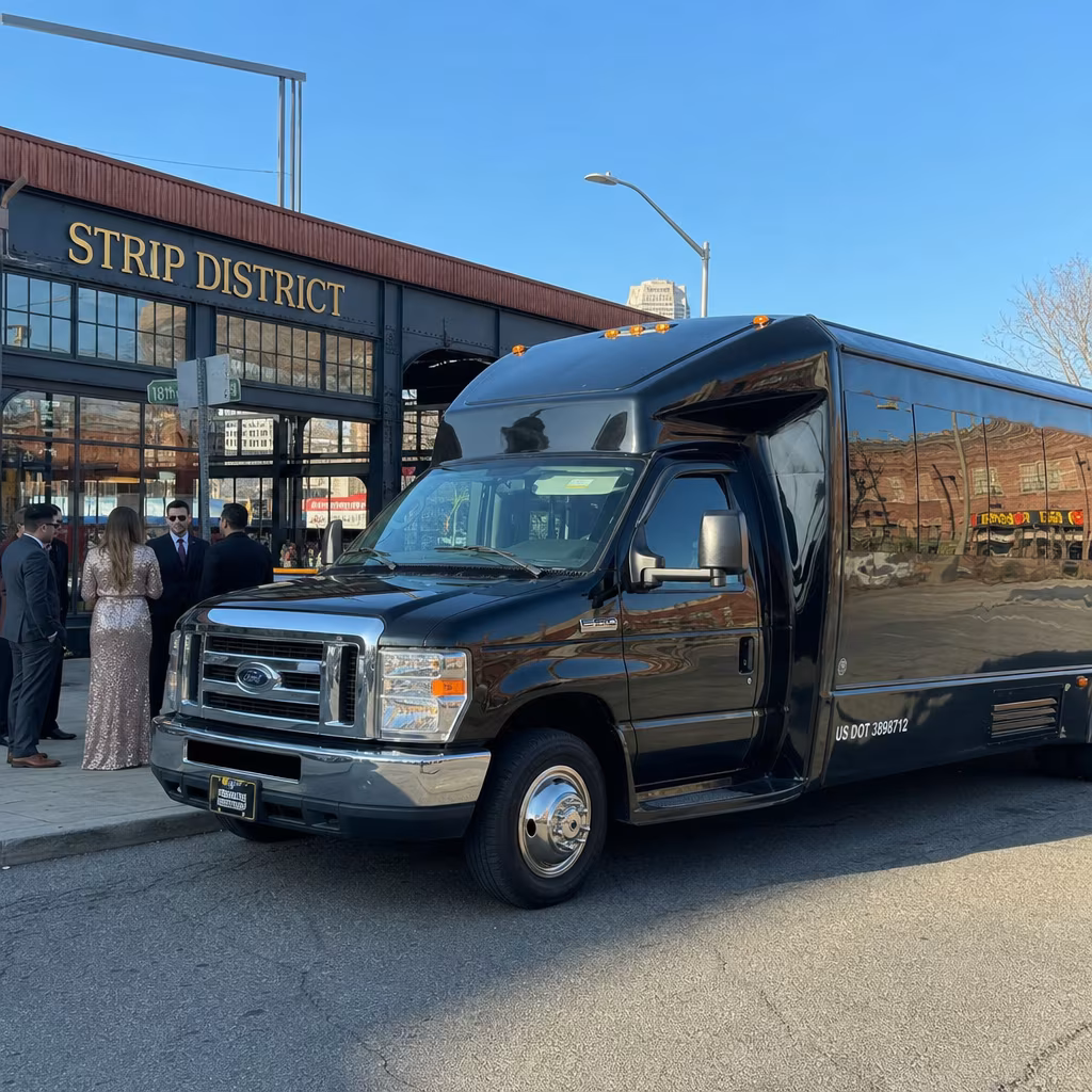Rent a Bus to Strip District