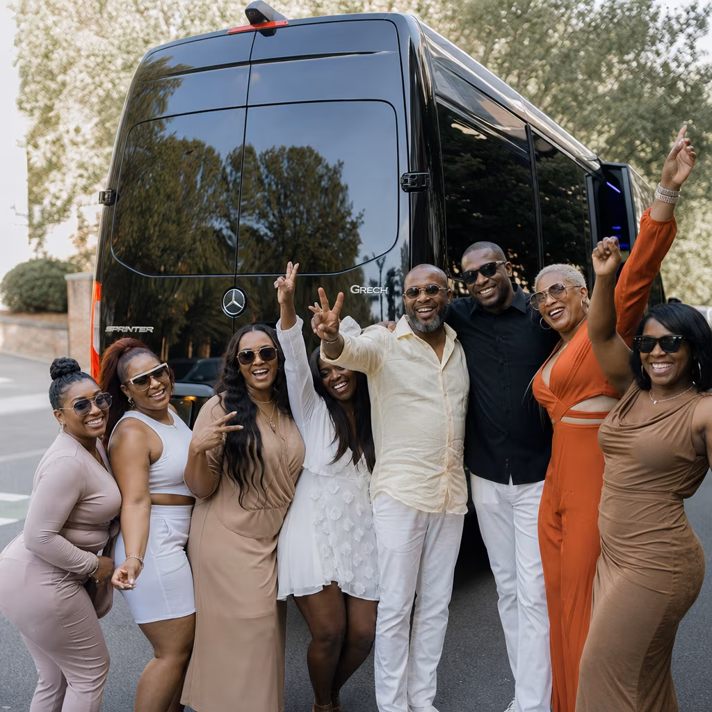 Birthday party bus