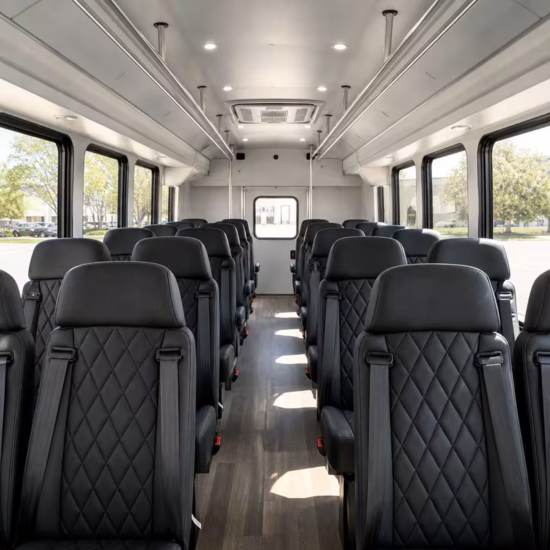 minibus interior