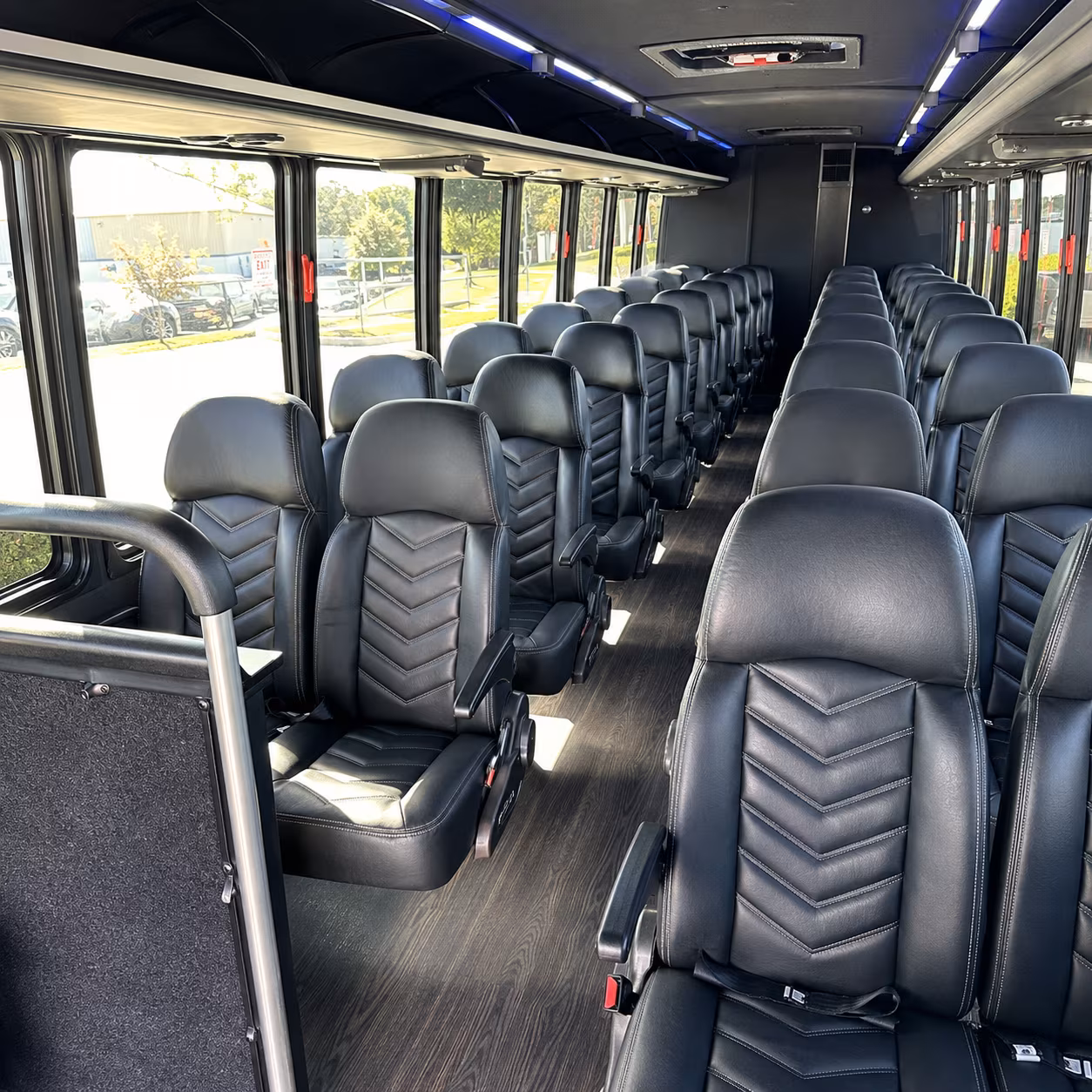 Pittsburgh Airport Shuttle & Transportation party bus exterior