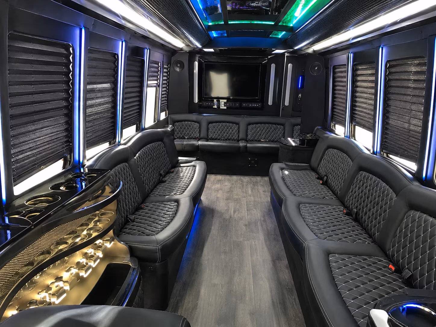 Pittsburgh Bachelor & Bachelorette Transportation party bus exterior
