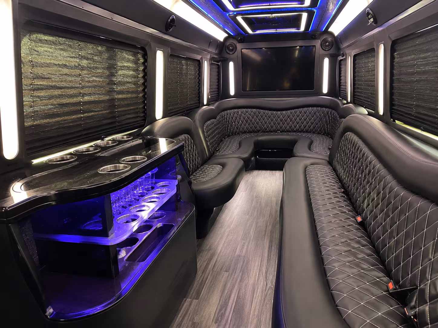 Pittsburgh Private Event Transportation party bus exterior