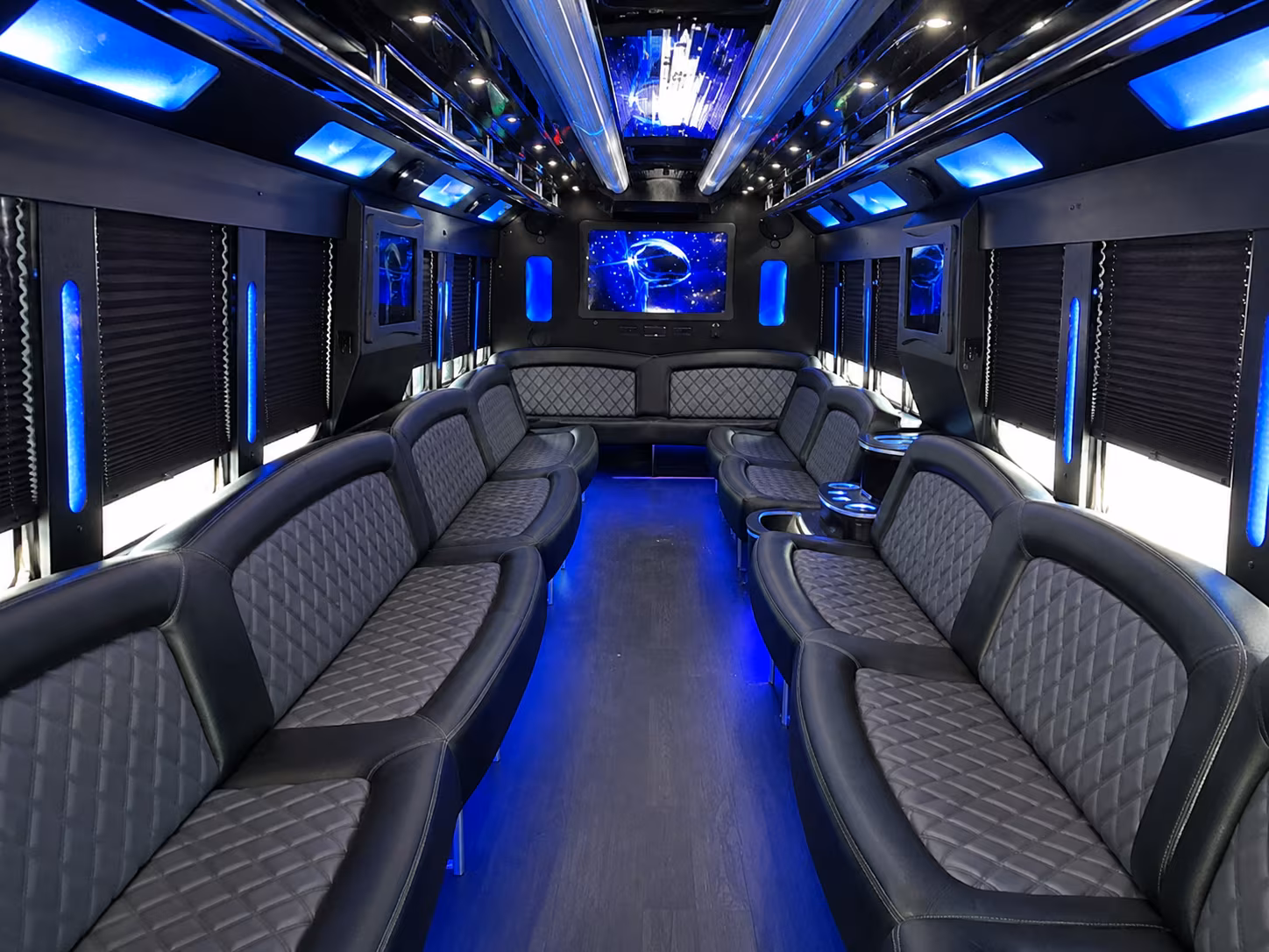 Pittsburgh Private Event Transportation party bus exterior