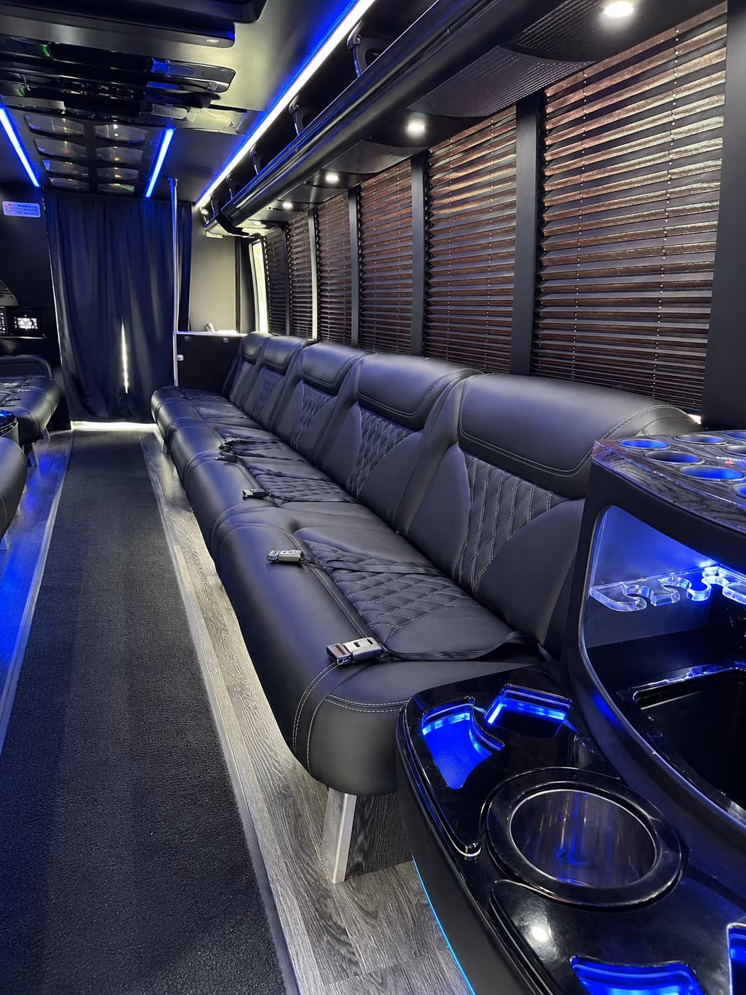 Pittsburgh Private Event Transportation party bus exterior