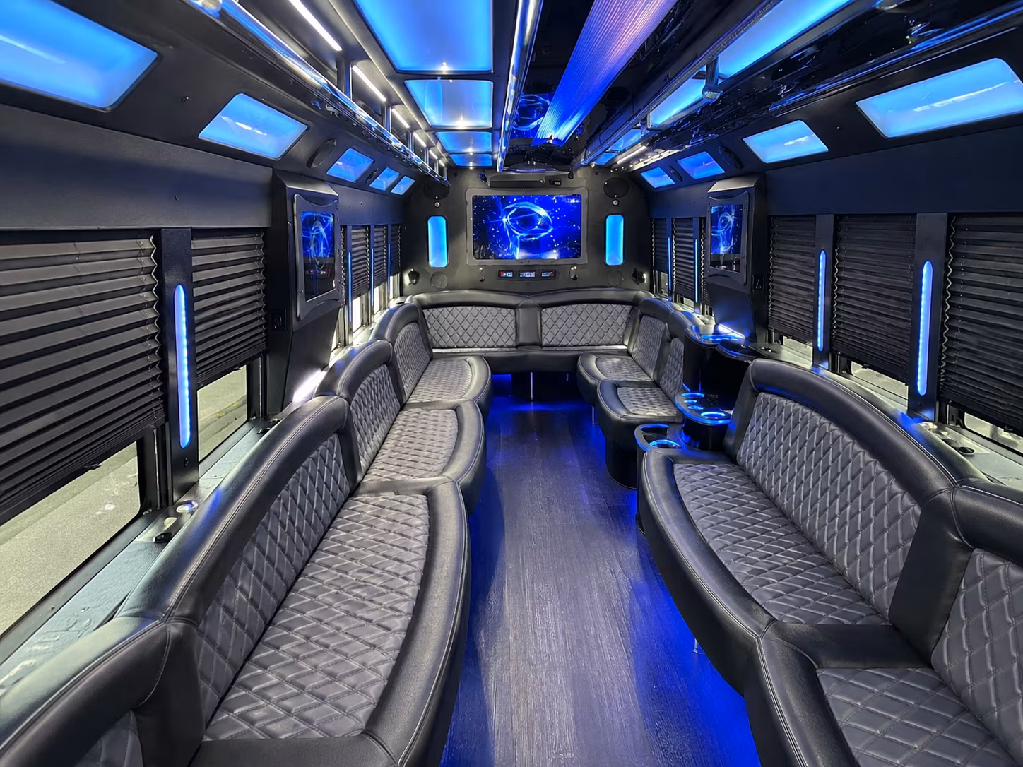 Pittsburgh Prom & Homecoming Transportation party bus exterior