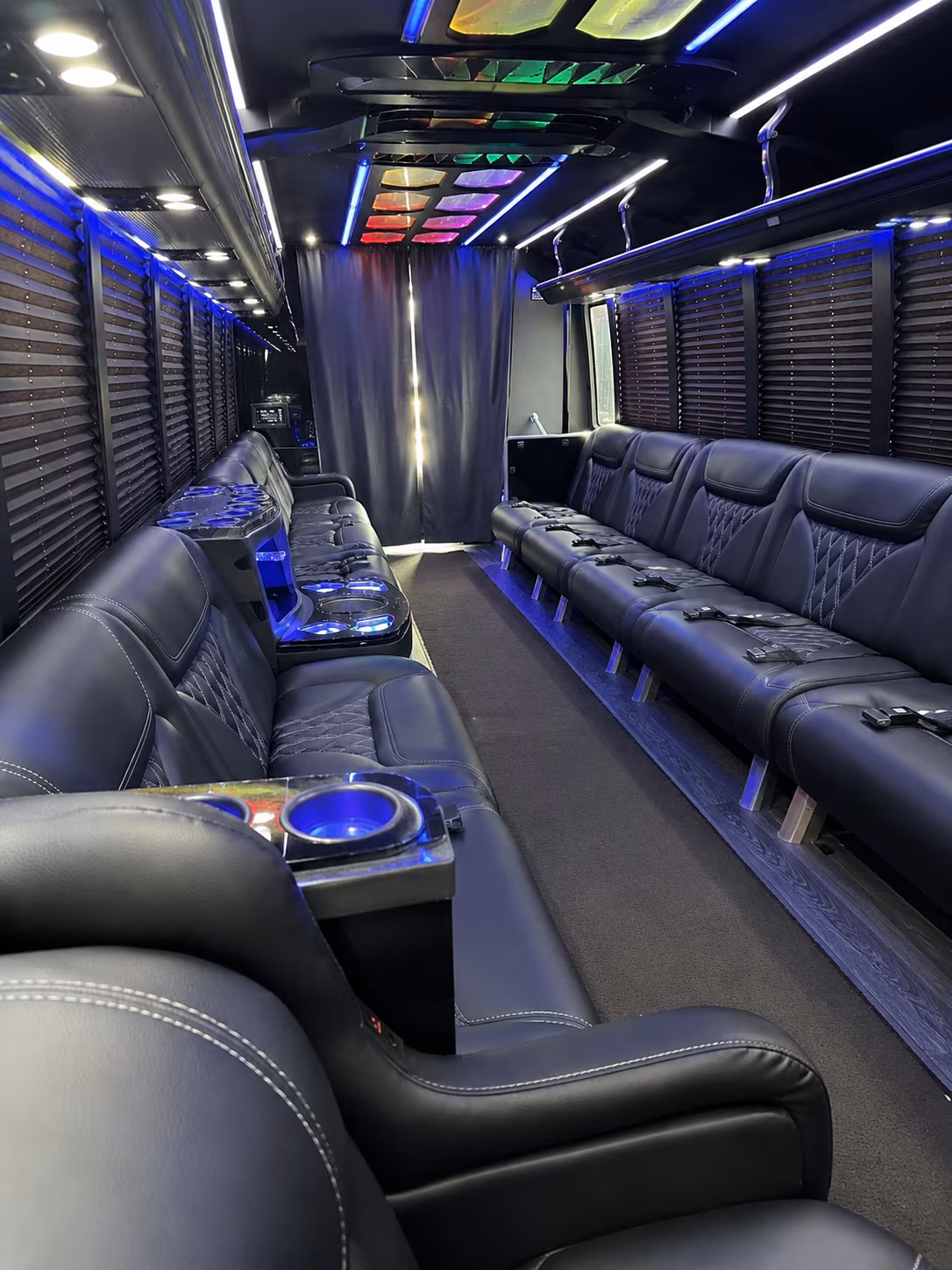 Pittsburgh Prom & Homecoming Transportation party bus exterior