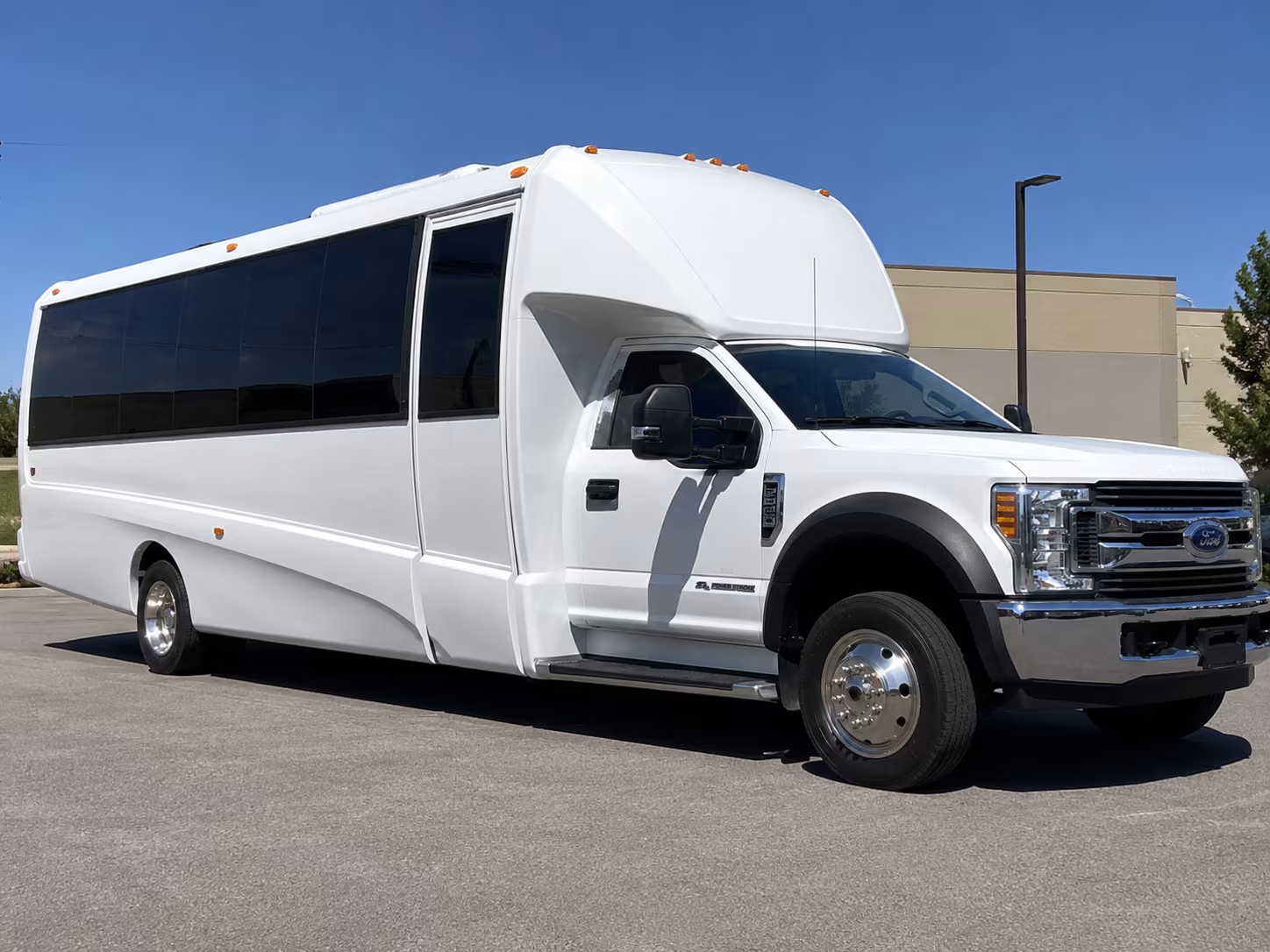 Pittsburgh School Event Transportation party bus exterior