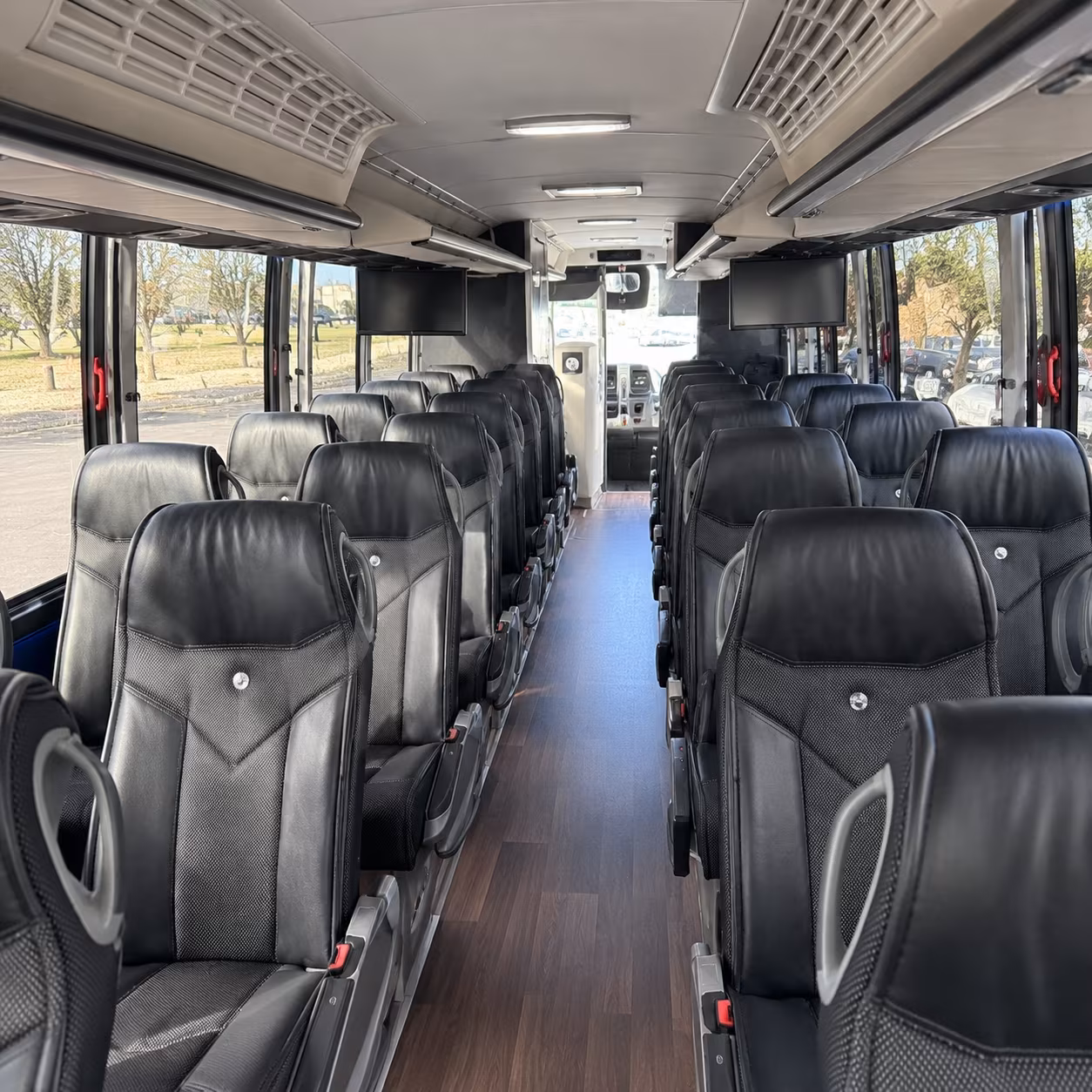 Pittsburgh School Event Transportation party bus exterior