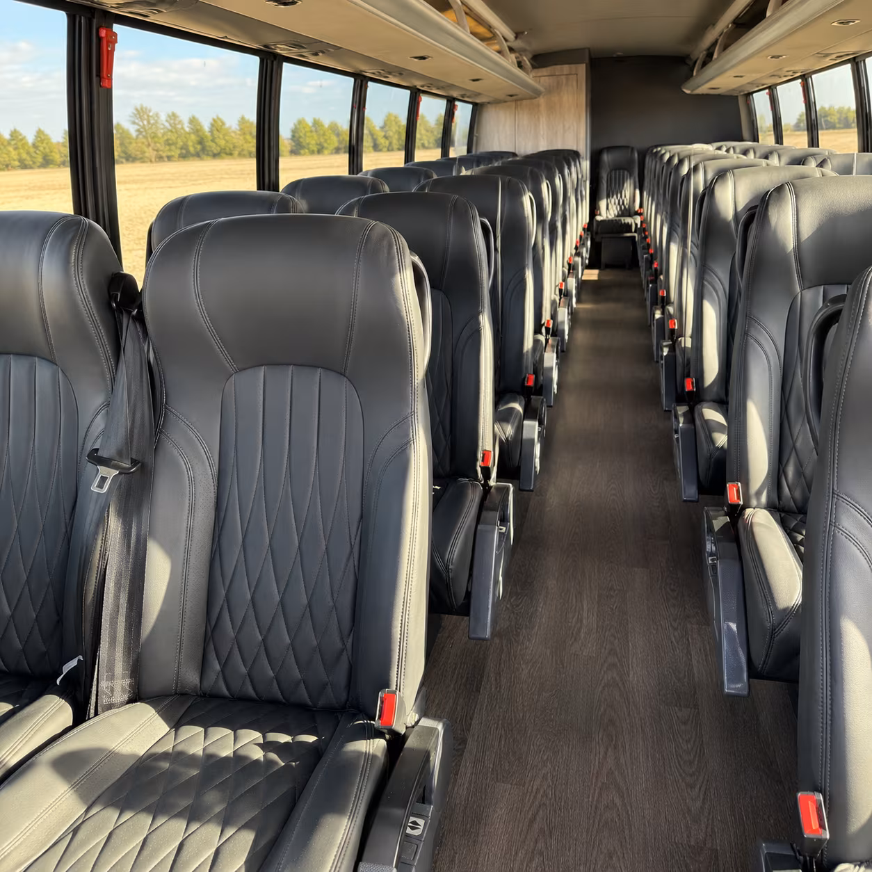 Pittsburgh School Event Transportation party bus exterior