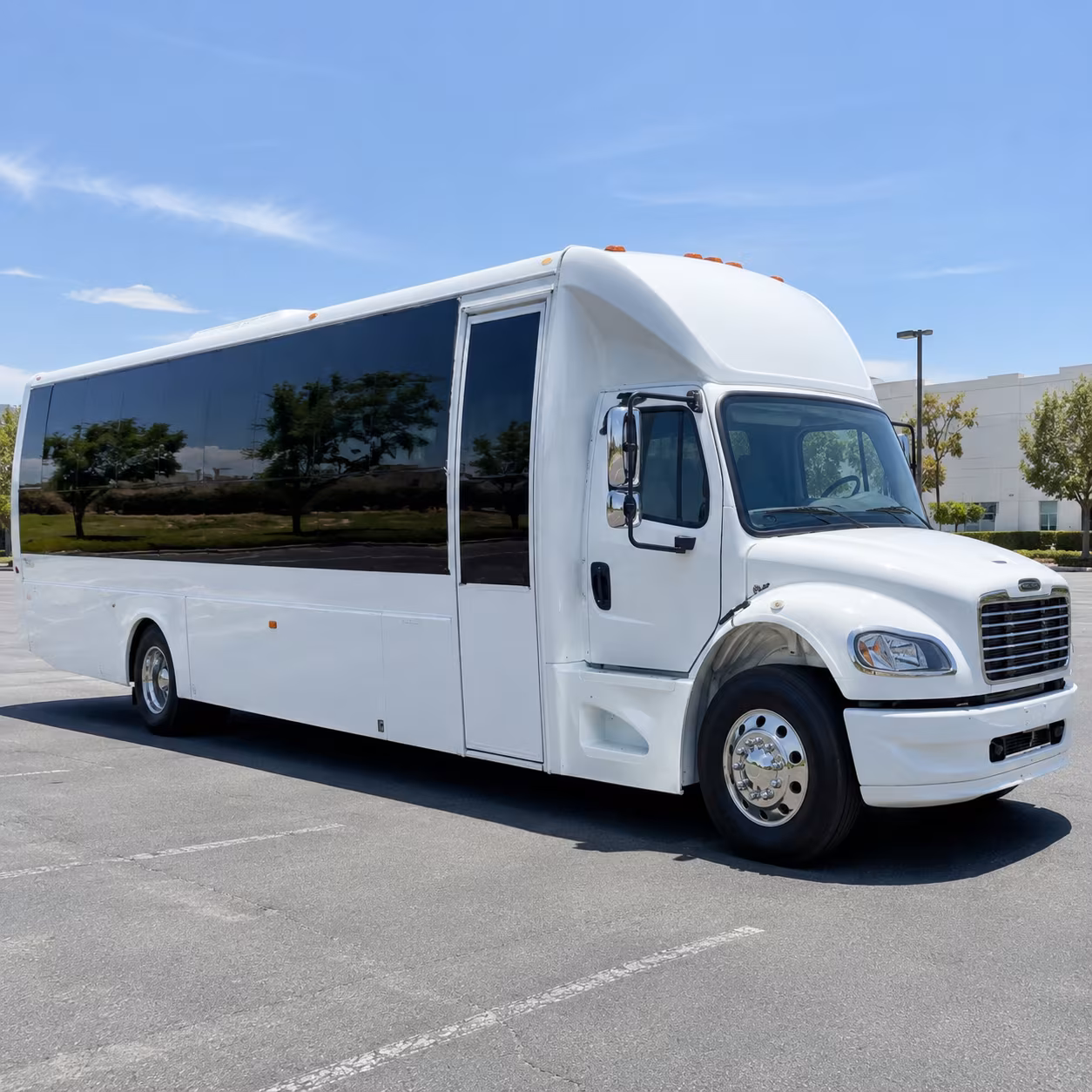 Pittsburgh Sporting Event Transportation party bus exterior