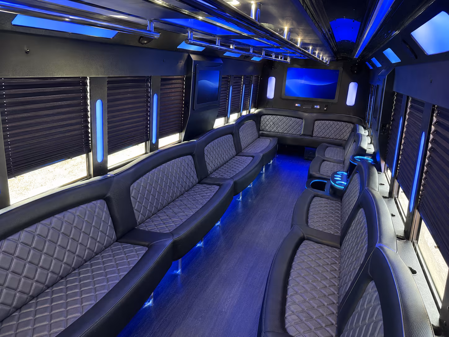 Pittsburgh Wedding Transportation party bus exterior