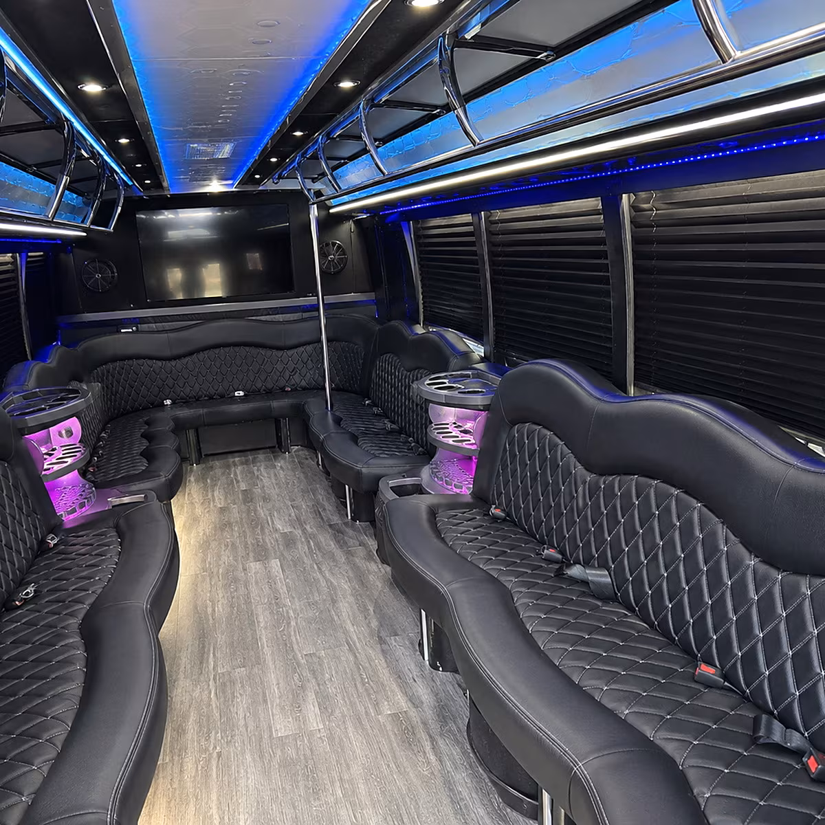 Pittsburgh Winery Tour & Pub Crawl Transportation onboard seating