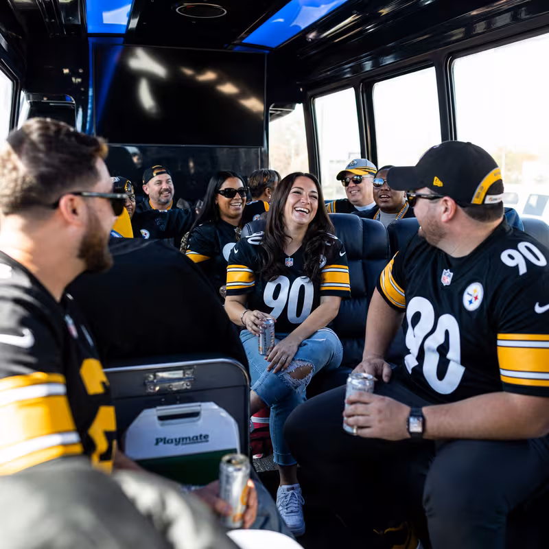 Pittsburgh Sporting Event Transportation fleet vehicle