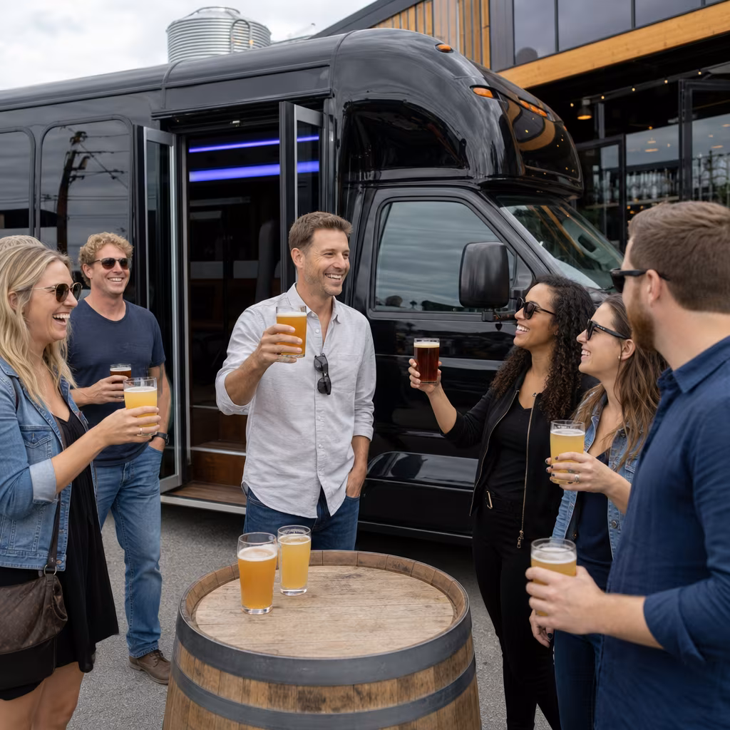 Pittsburgh Winery Tour & Pub Crawl Transportation